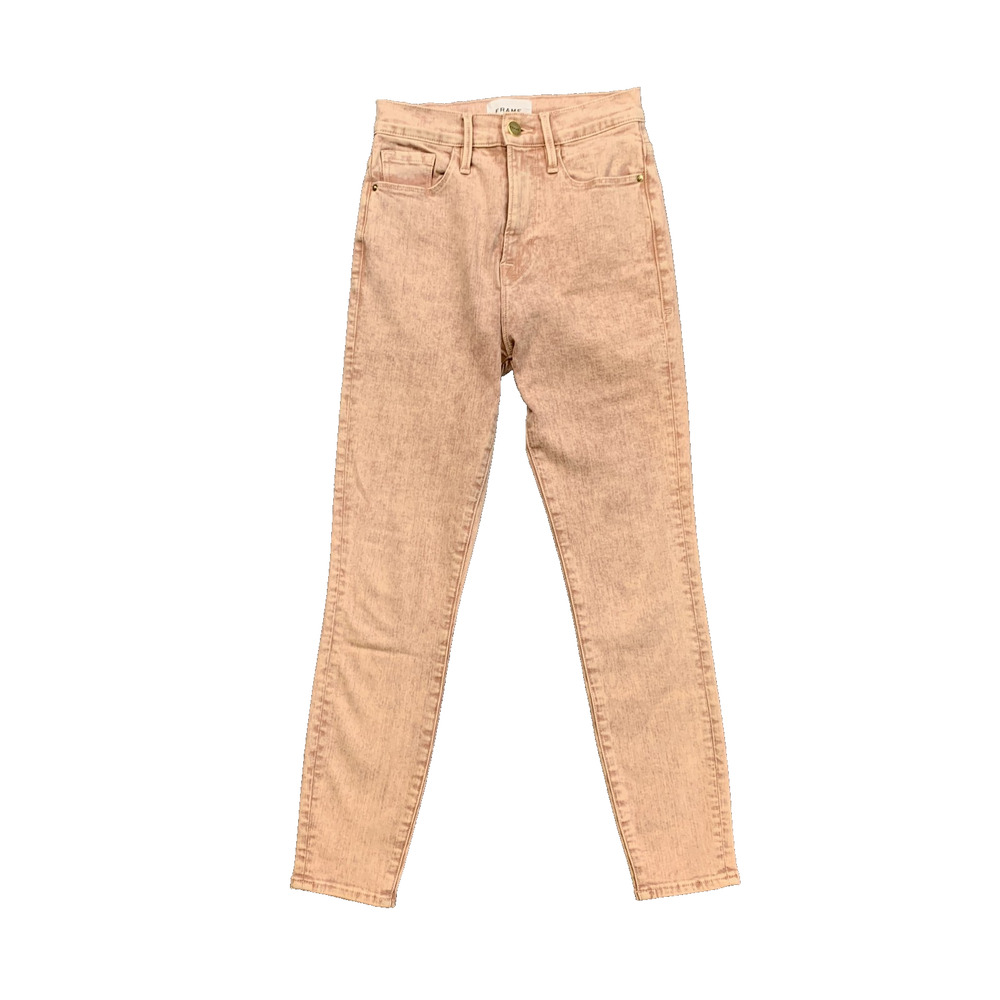 Frame Jeans Women 25 Denim Ali High Rise Cigarette Skinny High Waisted Slender